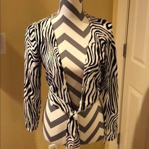 Zebra shrug